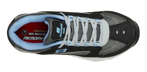 Calzado De Seguridad Skechers Biscoe Celeste-2