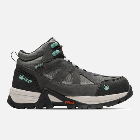 ZAPATO SEGURIDAD LIPPI PRO WORK MUJER VENTUS MID VERDE CLARO-0