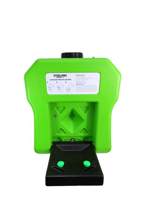 Lavaojos portátil 60 litros BD-600A Steelpro-0
