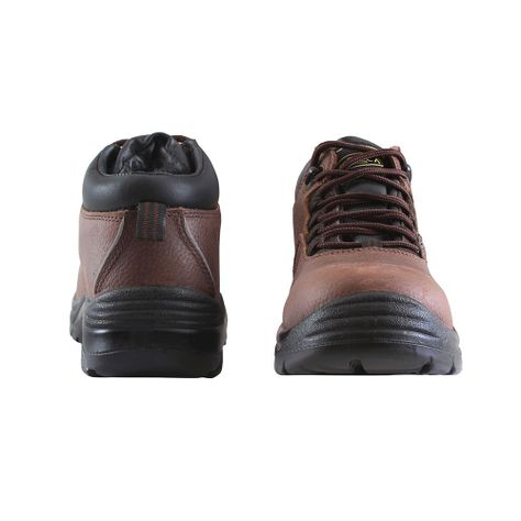 ZAPATO SEGURIDAD NAZCA BOTIN THOR CAFÉ PU NU 200-2