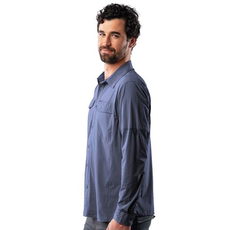 Camisa Hw Antakari Spandex Azul-1