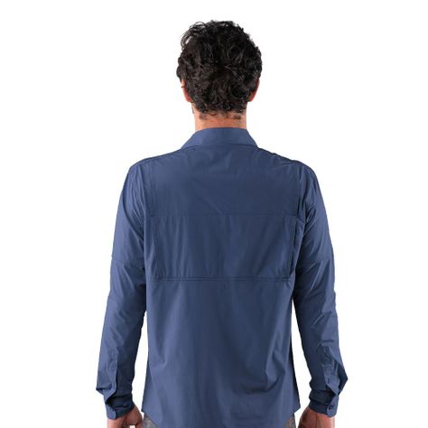 Camisa Hw Antakari Spandex Azul-2