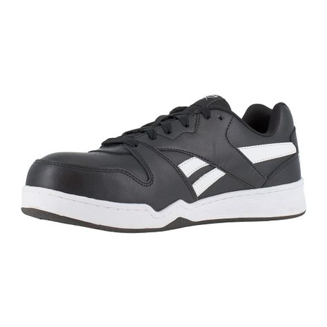 Zapatilla de Seguridad Reebok Clasica Caña Baja Negro Hombre-2