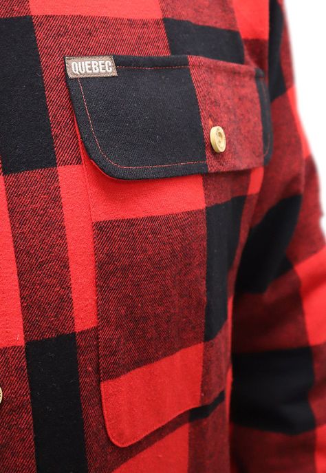 Camisa Quebec Roble Rojo-2
