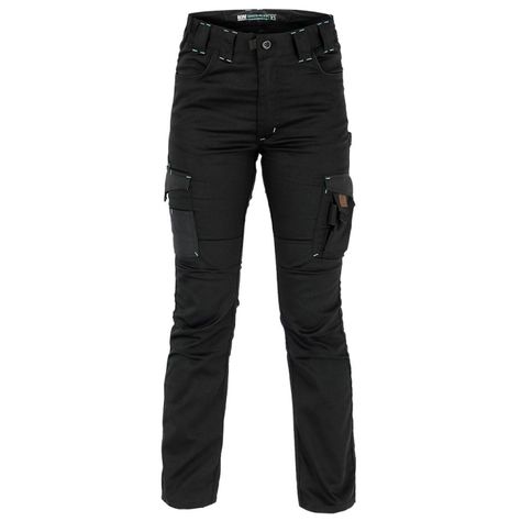 Pantalón Cargo HW Dakota Spandex Mujer Dark Shadow-3