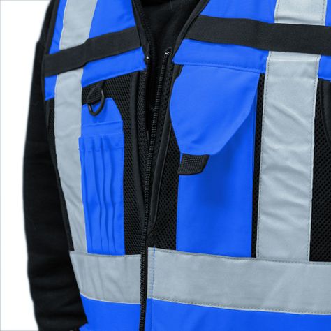 Chaleco Geologo Alaska xpert Hombre Azul-4