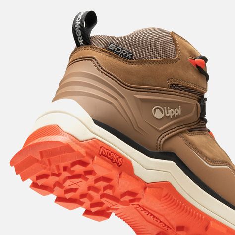 ZAPATO SEGURIDAD LIPPI PRO WORK MUJER ATMOS MID CAFÉ CLARO-3