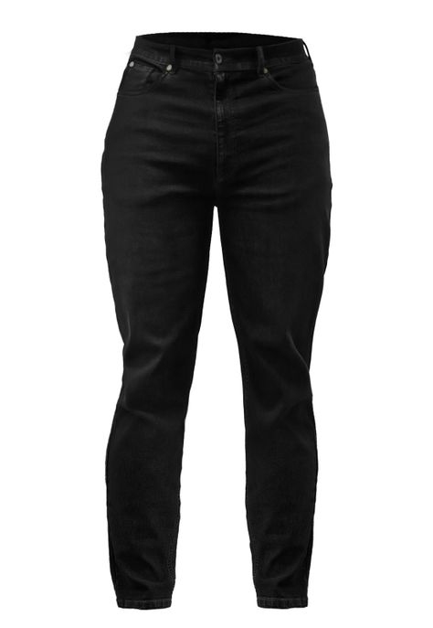 Jeans Quebec Toronto Negro Mujer-0