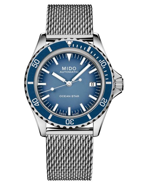 Reloj Mido Ocean Star Tribute Azul-0