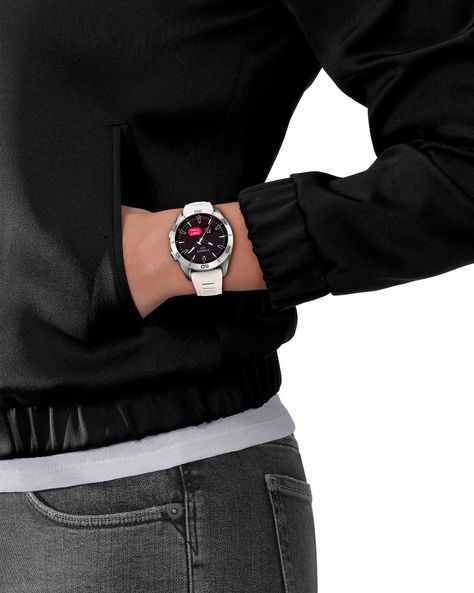 Reloj Tissot T-Touch Connect Sport Blanco-3