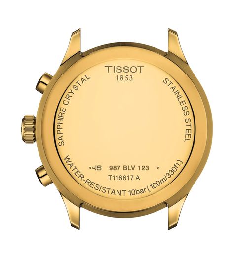 Reloj Tissot Chrono XL Dorado-1