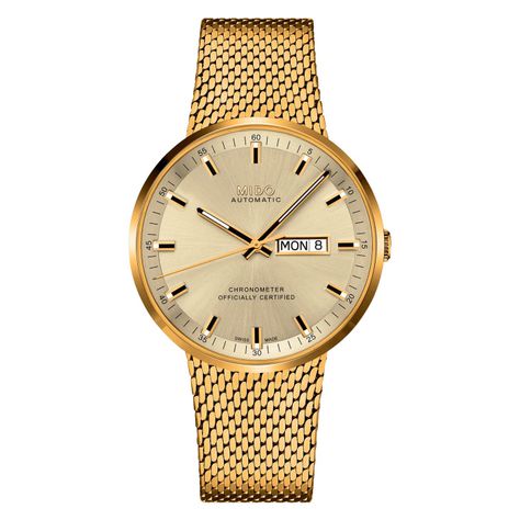 Reloj Mido Comander Icone Dorado-0