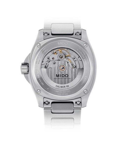 Reloj Mido Multifort Powerwind Acero Negro-1