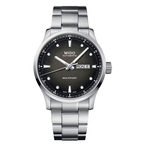 Reloj Mido Multifort M Acero Negro-0