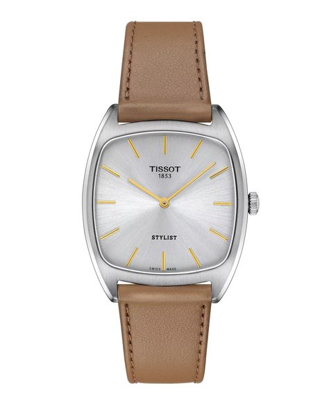 Reloj Tissot Stylist Cuero Beige-0