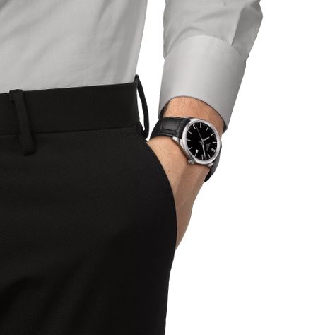 Reloj Tissot PR100 Cuero Negro 40MM-3