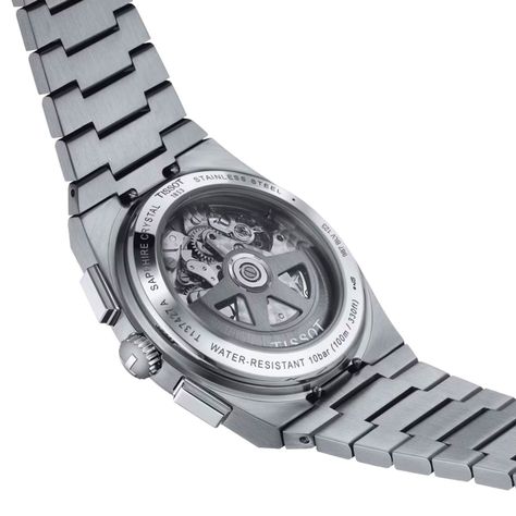 Reloj Tissot PRX 40mm Chrono Acero-1