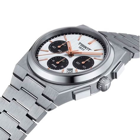 Reloj Tissot PRX 40mm Chrono Acero-2