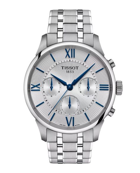 Reloj Tissot Chemin Des Tourelles Chrono Acero-0