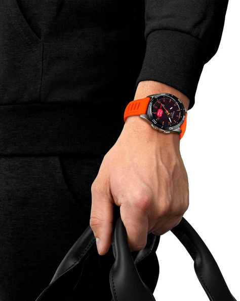 Reloj Tissot T-Touch Connect Sport Naranjo-3