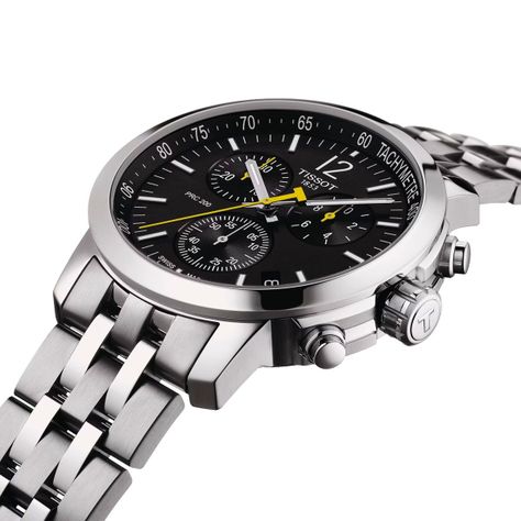 Reloj Tissot PRC 200 Chronograph Acero-1