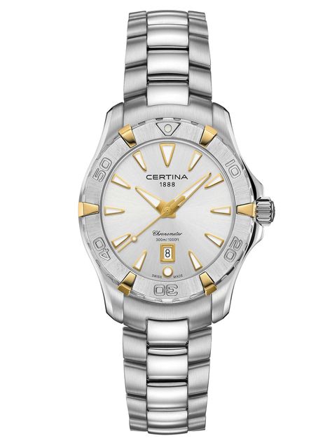 Reloj Certina DS Action Lady Acero Dorado 34mm-0