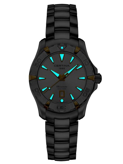 Reloj Certina DS Action Lady Acero Dorado 34mm-1