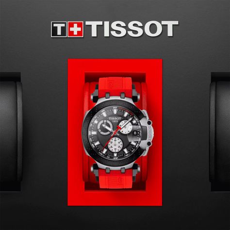 Reloj Tissot  T-Race Chronograph Rojo-2
