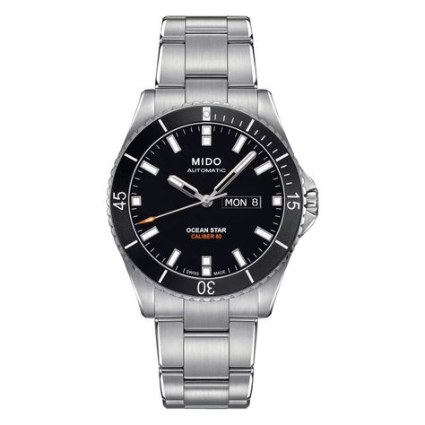 Reloj Mido Ocean Star 200 Acero Negro-0