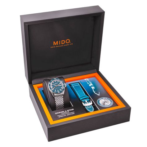 Reloj Mido Ocean Star Tribute Blue-3