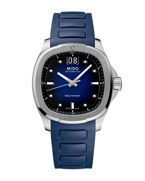 Reloj Mido Multiford TV Big Date Resina Azul-0