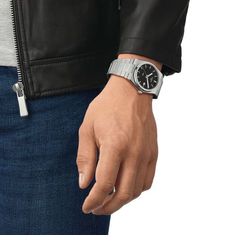 Reloj Tissot PRX 40mm Negro Acero-1