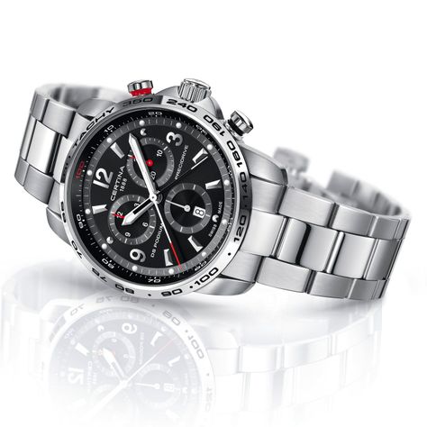 Reloj Certina DS Podium Chrono Negro-1