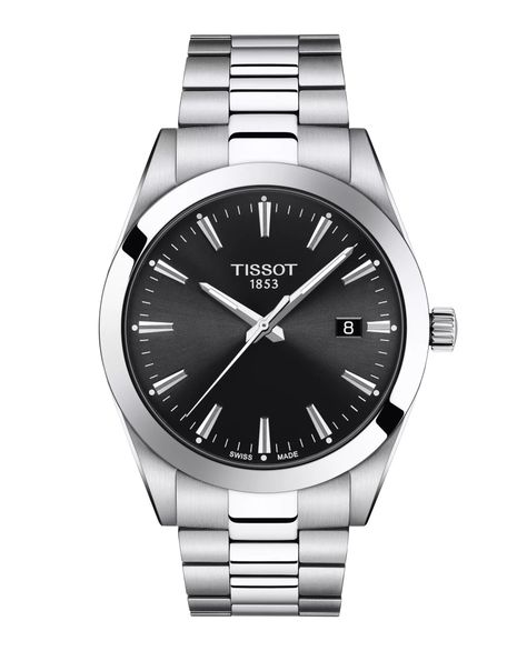 Reloj Tissot Gentleman Acero Negro-0