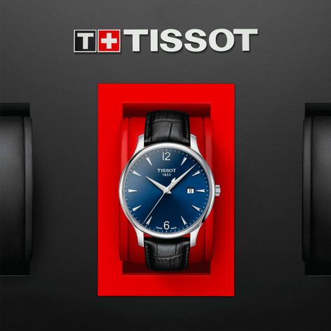 Reloj Tissot Tradition Negro-2