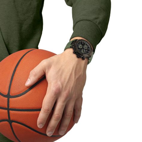 Reloj Tissot T-Race Chronograph Resina Verde-3
