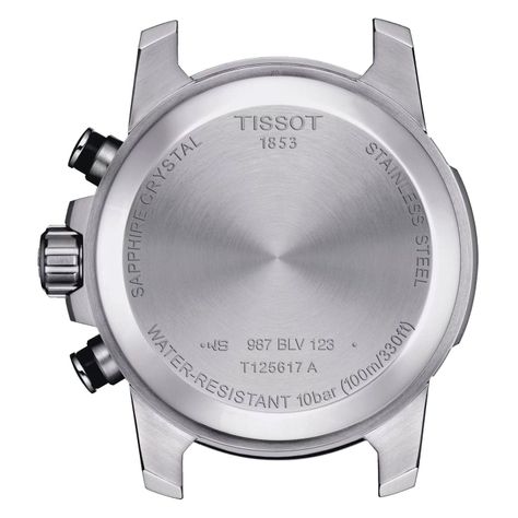 Reloj Tissot Supersport Chrono Textil Negro-1