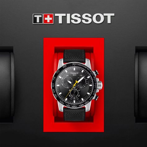 Reloj Tissot Supersport Chrono Textil Negro-4