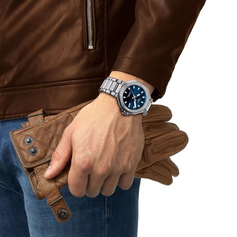 Reloj Tissot T-Race Chronograph Powermatic 80 Acero Azul-3