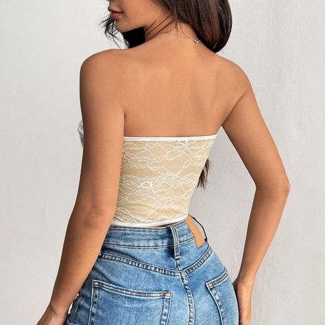 TOP COSET ENCAJE  ENCAJE BEIGE JULIETTA-2
