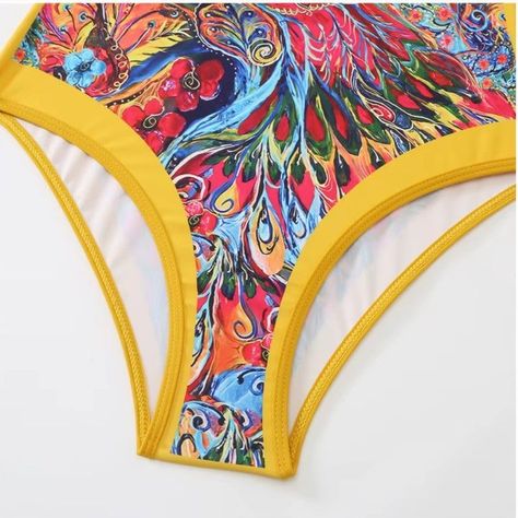 Traje De Baño Entero Amarillo Mujer Albanesa-5