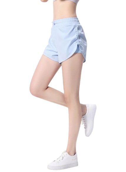 Shorts Dri-FIT con Forro de Ropa Interior Negro Mujer -0
