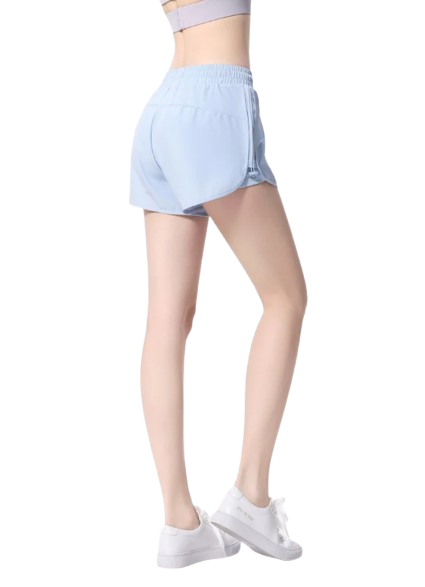 Shorts Dri-FIT con Forro de Ropa Interior Negro Mujer -1