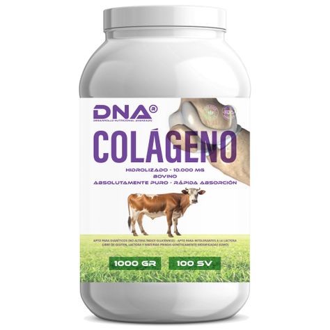 COLÁGENO BOVINO D N A® PURO D N A® POTE D N A® 1 KG-0