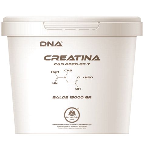 CREATINA D N A® ABSOLUTAMENTE PURA D N A® BALDE D N A® 15 KG-0