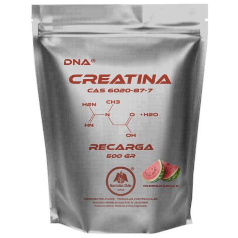 CREATINA D N A® SABOR SANDÍA D N A® RECARGA D N A® 500GR-0