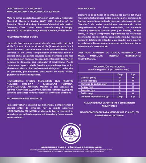 CREATINA D N A® SABOR SANDÍA D N A® RECARGA D N A® 500GR-1