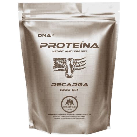 PROTEÍNA D N A® SABOR PLÁTANO D N A® RECARGA 1KG-0