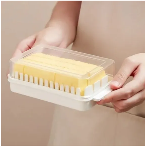 Mantequillera De Mesa Con Tapa Y Ranuras Porcionadoras-1
