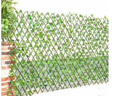 Malla Valla Cerca Tira Planta Enredadera Artificial Jardín-0